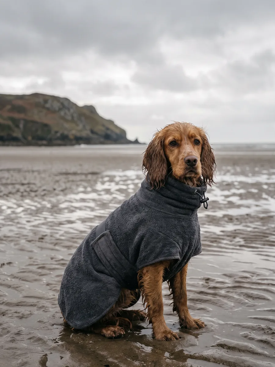 The Drying Coat in Charcoal, Gower
