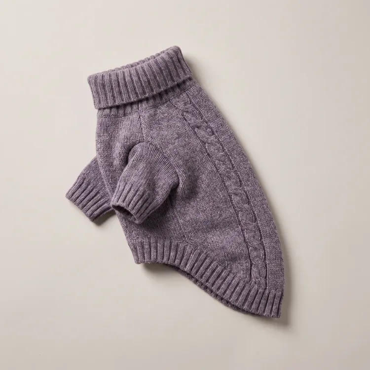 The Bothy Jumper in Heather