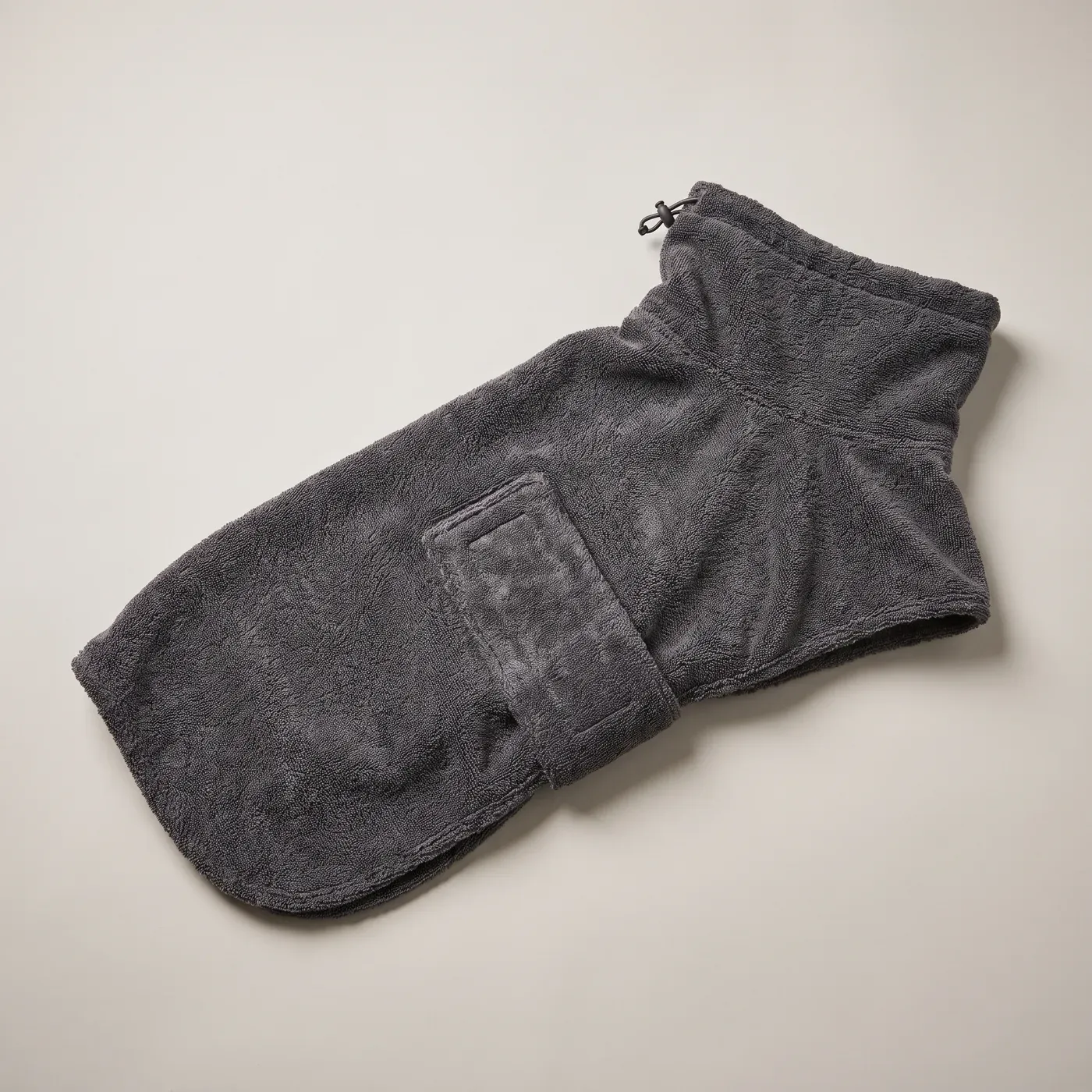 The Drying Coat in Charcoal 
